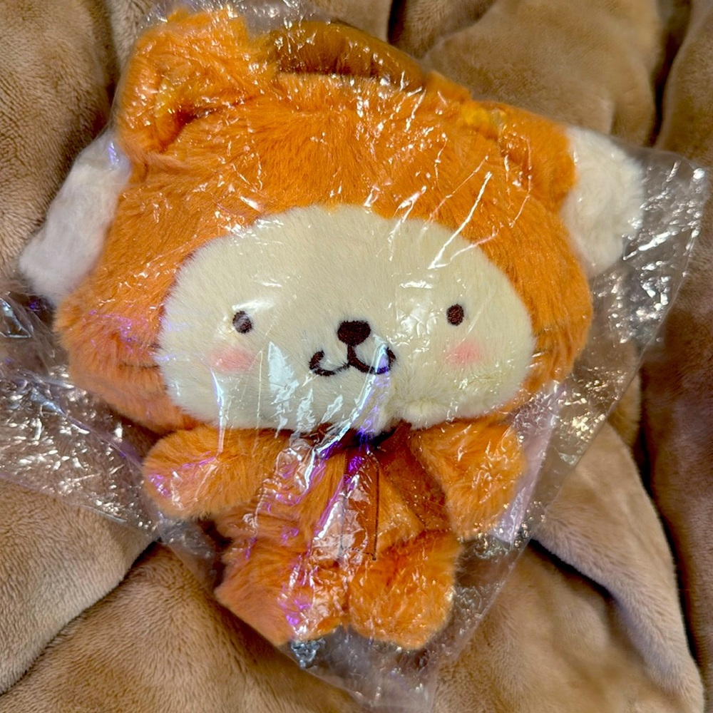 Pompompurin As Orange Kitty Sanrio Plush Brand New